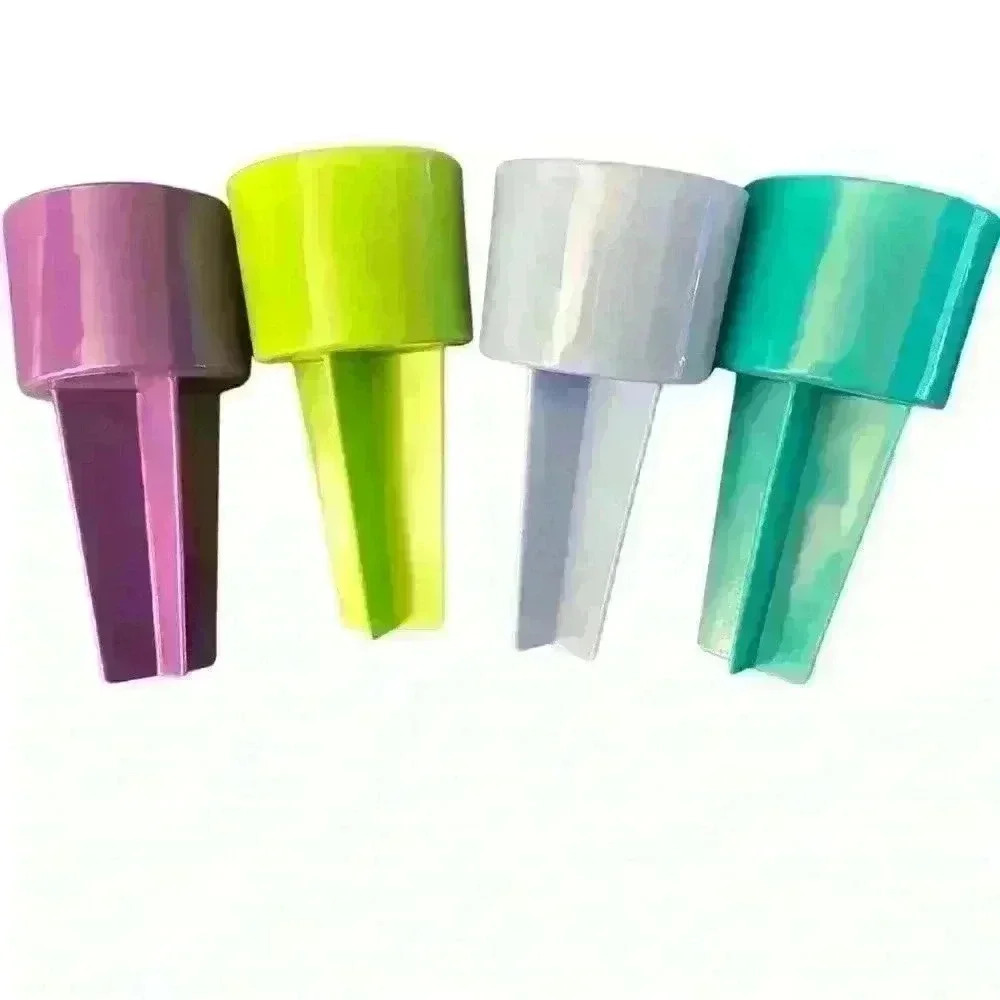 Set of 4 Brand New Beach Cup Holders – Perfect for Sand – Vibrant Colors